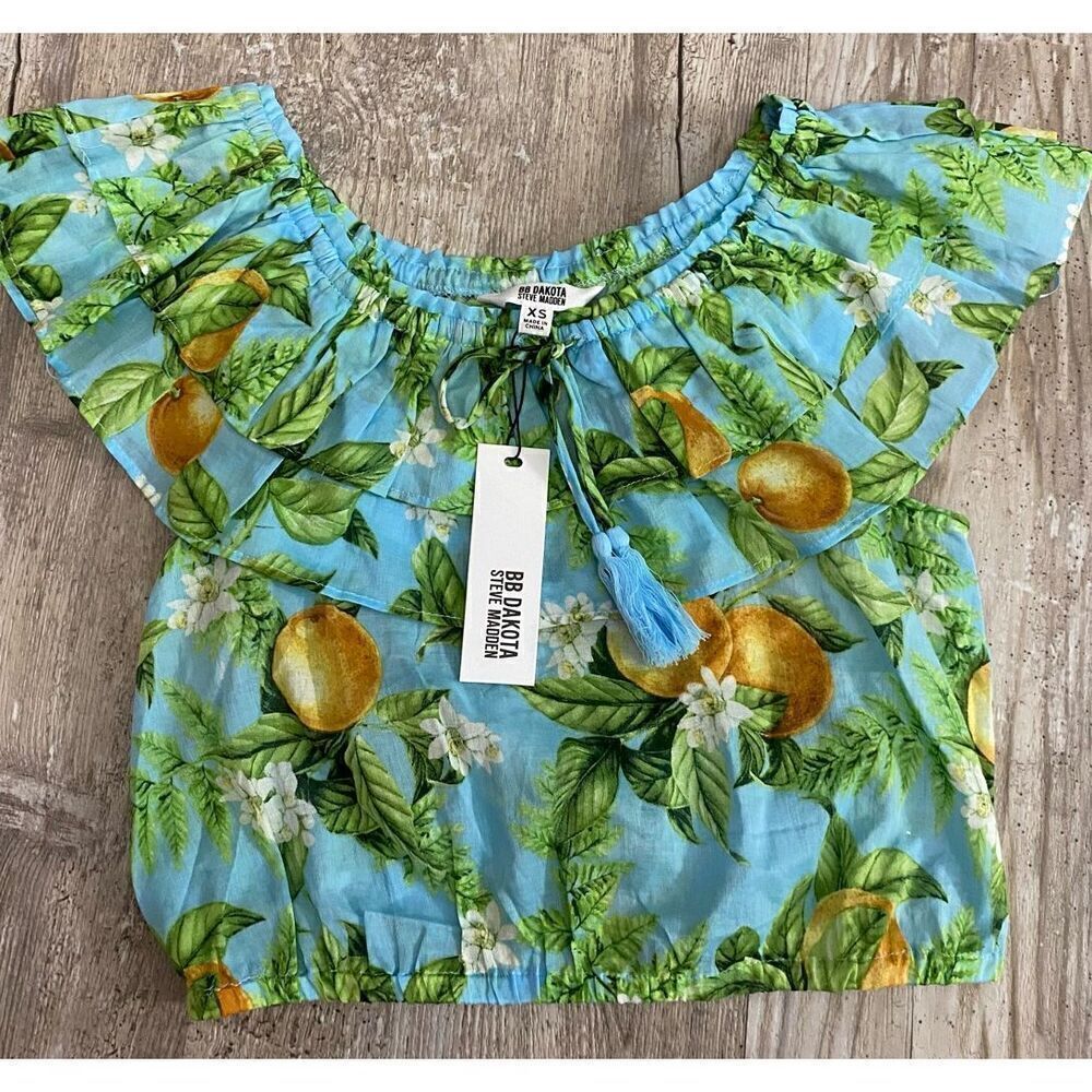 BB Dakota Steve Madden Crop Top Shirt Size XS